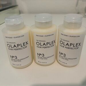 3 bottles of no 3 olaplex